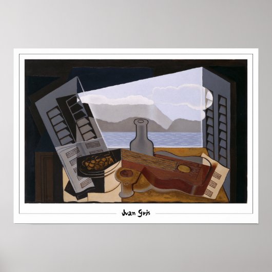 Affiche d'art Juan Gris Zedign #65 (Devant)
