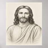 Affiche d'art LDS de Jesus Christ Illustration™ (Devant)