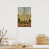 Affiche d'art LDS™ peinture du temple de St. Georg (Cuisine)