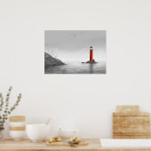 Affiche d'art "Le Phare Cramoisi" (Cuisine)