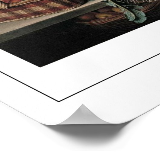 Affiche d'art Louise Moillon Zedign #6 (Coin)