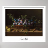 Affiche d'art Louise Moillon Zedign #8 (Devant)