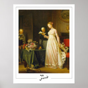 Affiche d'art Marguerite Gérard Zedign #1