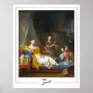 Affiche d'art Marguerite Gérard Zedign #11