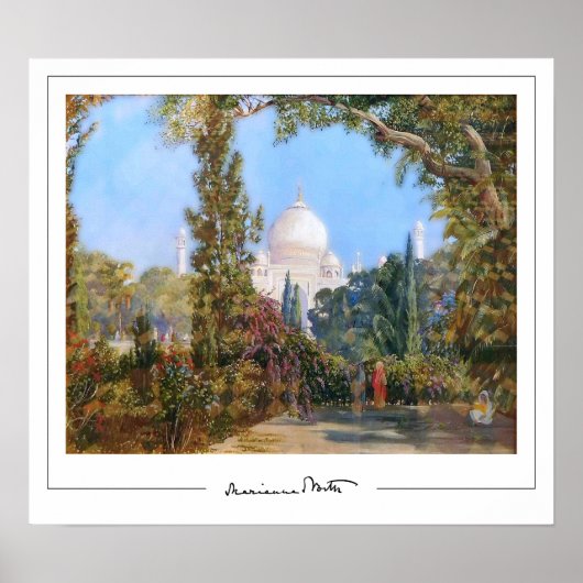 Affiche d'art Marianne North Zedign #2 (Devant)