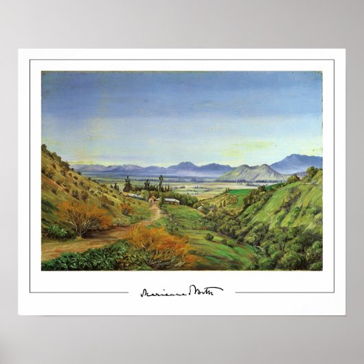 Affiche d'art Marianne North Zedign #3 (Devant)