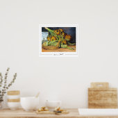 Affiche d'art Marianne North Zedign #52 (Cuisine)