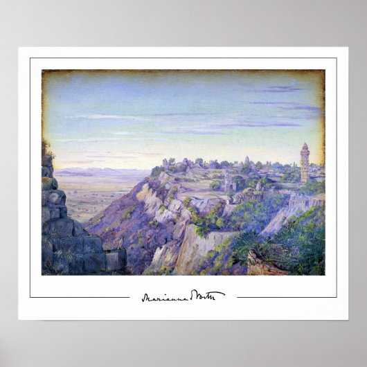 Affiche d'art Marianne North Zedign #6 (Devant)