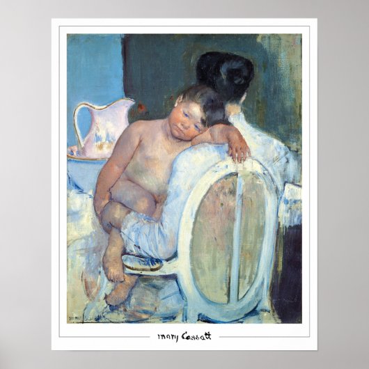 Affiche d'art Mary Cassatt Zedign #1 (Devant)