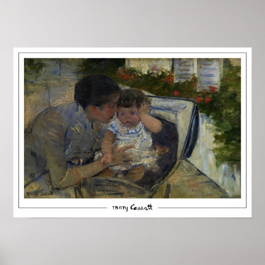 Affiche d'art Mary Cassatt Zedign #12 (Devant)