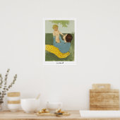 Affiche d'art Mary Cassatt Zedign #14 (Cuisine)