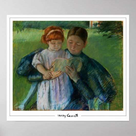 Affiche d'art Mary Cassatt Zedign #147 (Devant)