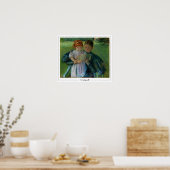 Affiche d'art Mary Cassatt Zedign #147 (Cuisine)