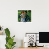 Affiche d'art Mary Cassatt Zedign #147 (Bureau à domicile)