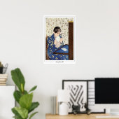 Affiche d'art Mary Cassatt Zedign #150 (Bureau à domicile)