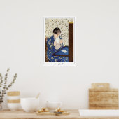 Affiche d'art Mary Cassatt Zedign #150 (Cuisine)