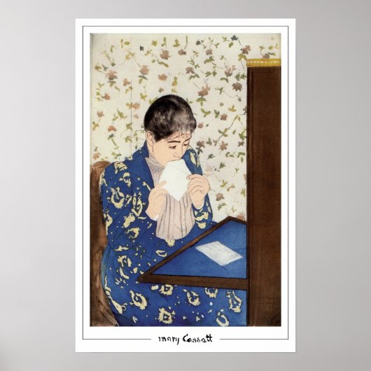 Affiche d'art Mary Cassatt Zedign #150 (Devant)