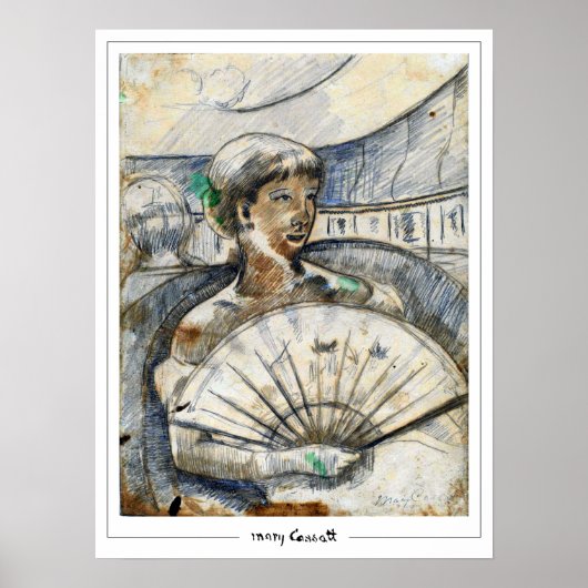 Affiche d'art Mary Cassatt Zedign #312 (Devant)