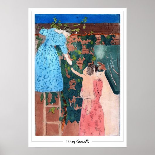 Affiche d'art Mary Cassatt Zedign #400 (Devant)