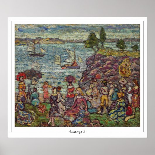 Affiche d'art Maurice Prendergast Zedign #573 (Devant)