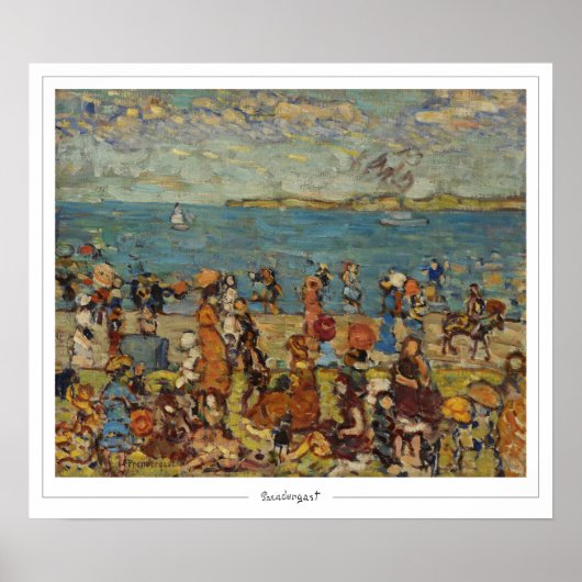 Affiche d'art Maurice Prendergast Zedign #615 (Devant)