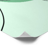 Affiche d'art minimaliste en ligne (Coin)