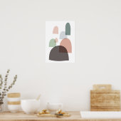 Affiche d'art moderne du milieu du siècle (Cuisine)