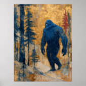 Affiche d'art mural Bigfoot Impression Peinture Es (Devant)
