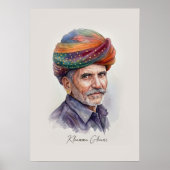 Affiche d'art mural du Rajasthan (Devant)