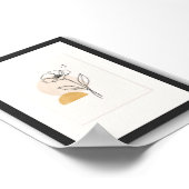 affiche d'art mural minimaliste (Coin)
