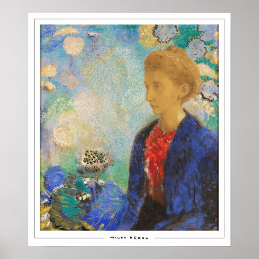 Affiche d'art Odilon Redon Zedign #1 (Devant)