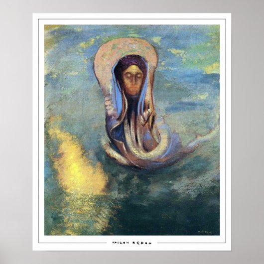 Affiche d'art Odilon Redon Zedign #12 (Devant)