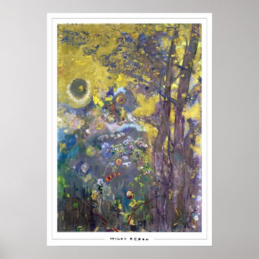 Affiche d'art Odilon Redon Zedign #13 (Devant)