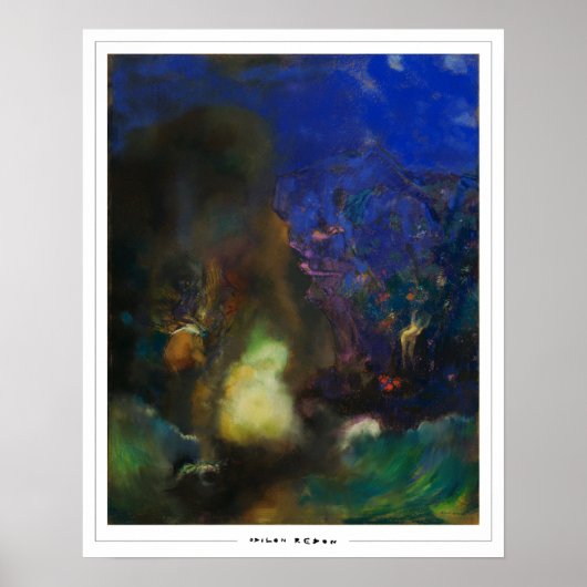 Affiche d'art Odilon Redon Zedign #15 (Devant)