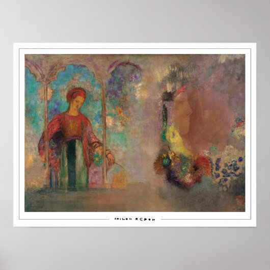 Affiche d'art Odilon Redon Zedign #20 (Devant)