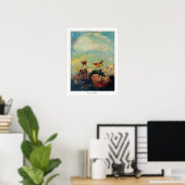 Affiche d'art Odilon Redon Zedign #22 (Bureau à domicile)