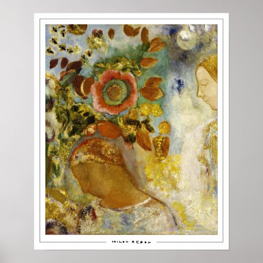 Affiche d'art Odilon Redon Zedign #24 (Devant)
