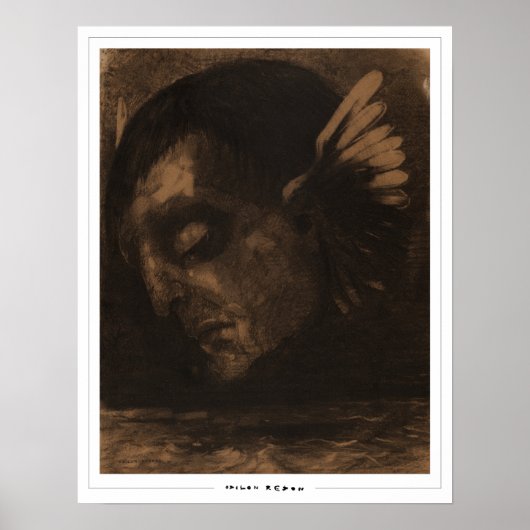 Affiche d'art Odilon Redon Zedign #309 (Devant)