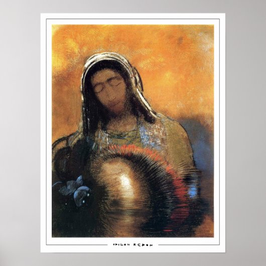 Affiche d'art Odilon Redon Zedign #315 (Devant)