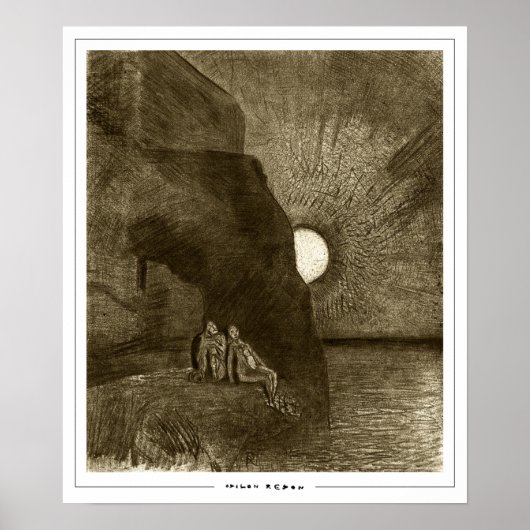 Affiche d'art Odilon Redon Zedign #678 (Devant)