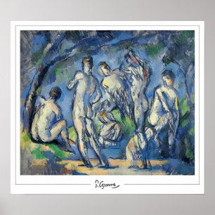 Affiche d'art Paul Cézanne Zedign #34