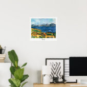Affiche d'art Paul Cézanne Zedign #35 (Bureau à domicile)