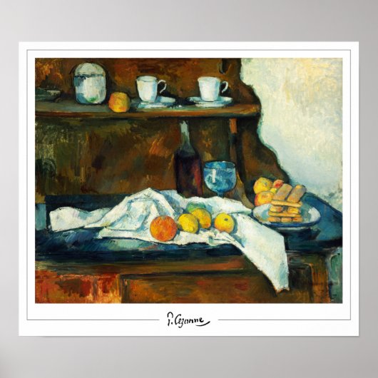 Affiche d'art Paul Cézanne Zedign #55 (Devant)