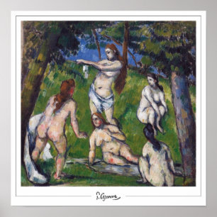 Affiche d'art Paul Cézanne Zedign #578