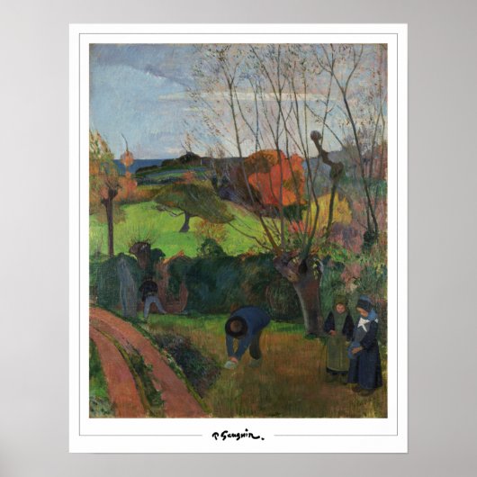 Affiche d'art Paul Gauguin Zedign #14 (Devant)