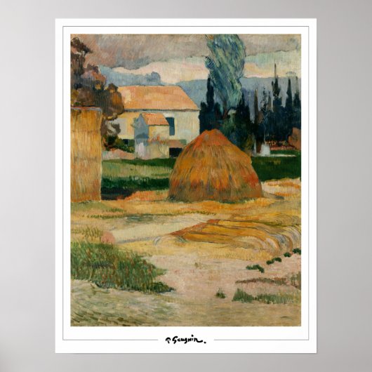 Affiche d'art Paul Gauguin Zedign #503 (Devant)