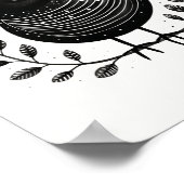 Affiche d'art populaire scandinave (Coin)