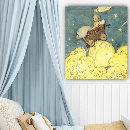 Affiche d'art pour enfants vintage Else Wenz Vieto