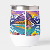 Affiche d'art rétro du parc national de Banff (Droite)