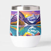 Affiche d'art rétro du parc national de Banff (Arrière)